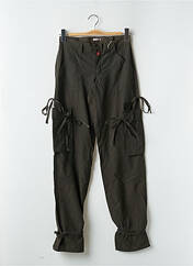 Pantalon cargo vert BE YOU K pour femme seconde vue