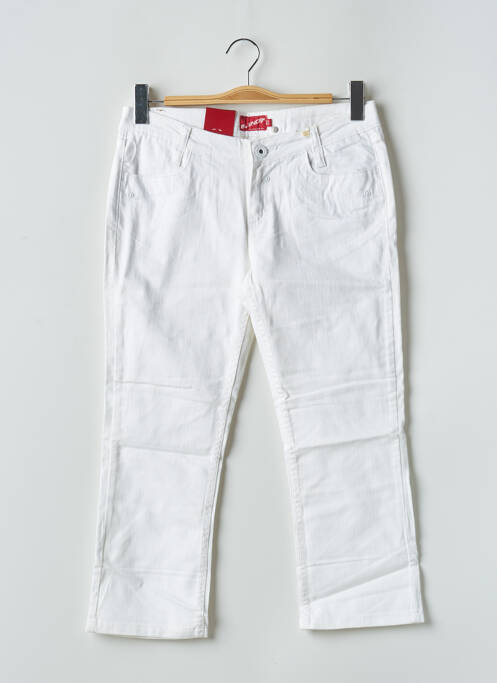 Jeans coupe slim blanc BLEND SHE pour femme