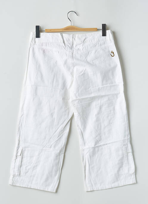 Pantacourt blanc BE YOU K pour femme