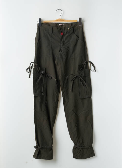 Pantalon cargo vert BE YOU K pour femme