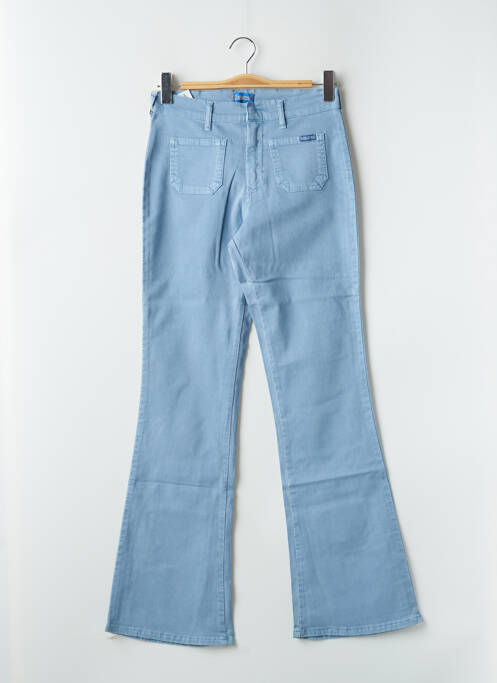 Pantalon flare bleu CIMARRON pour femme