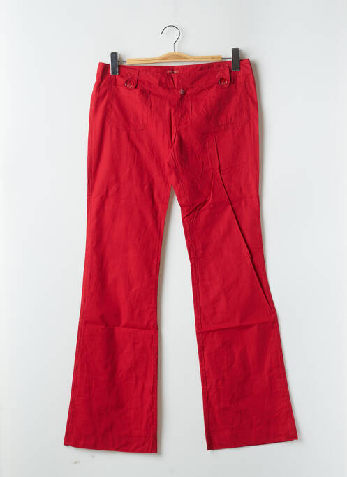 Pantalon flare rouge BE YOU K pour femme