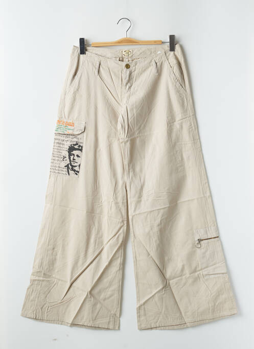 Pantalon large beige BE YOU K pour femme