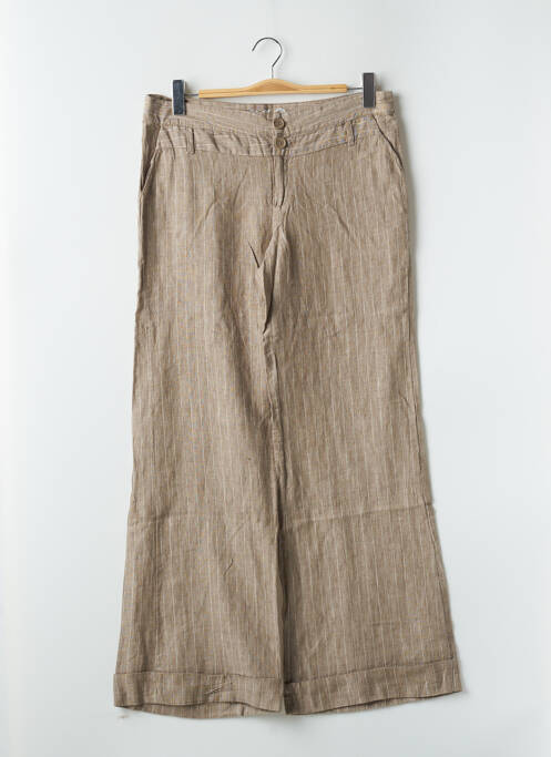 Pantalon large beige CHILLI PEPPER pour femme