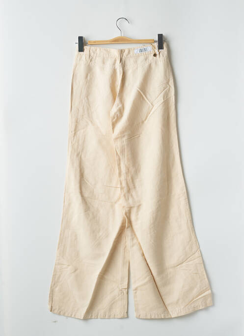 Pantalon large beige CIMARRON pour femme