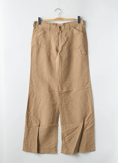 Pantalon large marron CIMARRON pour femme