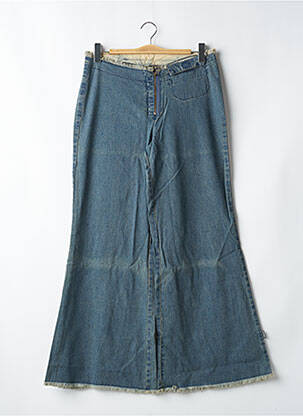 Jean coupe flare taille basse taille basse bleu DDP femme