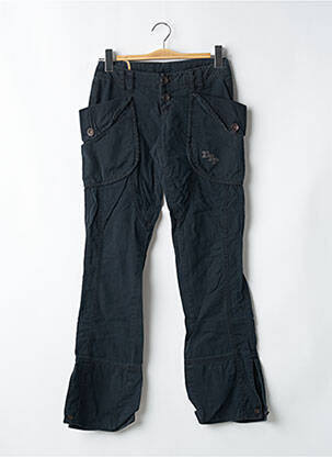 Pantalon cargo poches taille normale noir FREEMAN T.PORTER femme