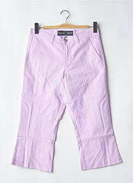 Pantacourt taille haute taille haute violet FREEMAN T.PORTER femme