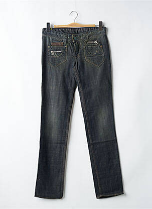 Jeans coupe droite taille normale taille normale bleu KAPORAL femme