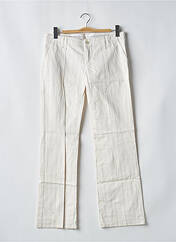 Pantalon droit blanc FREEMAN T.PORTER pour femme seconde vue