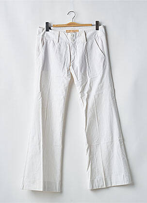 Pantalon flare blanc FREEMAN T.PORTER pour femme