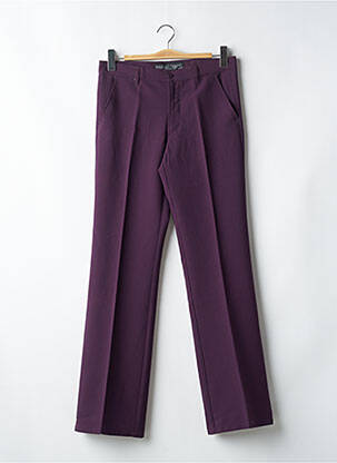 Pantalon flare violet FREEMAN T.PORTER pour femme