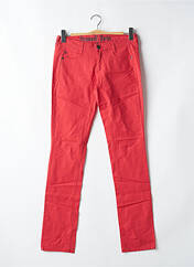 Pantalon slim rouge FREEMAN T.PORTER pour femme seconde vue