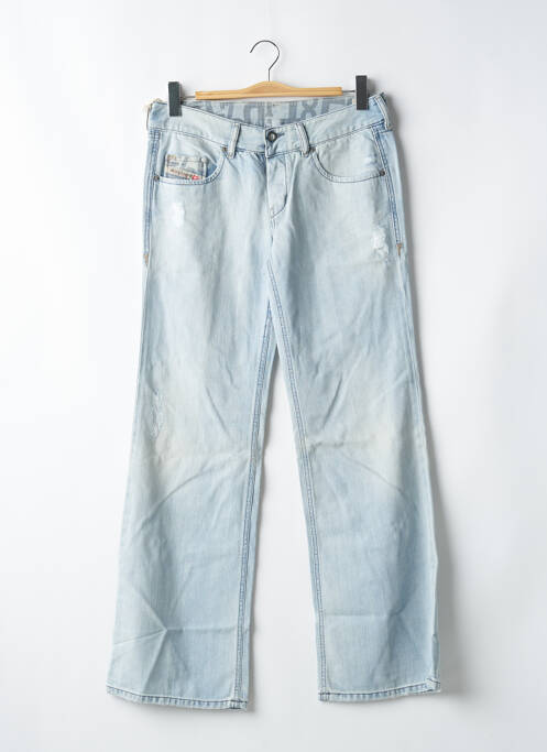 Jeans boyfriend taille basse taille basse bleu DIESEL femme