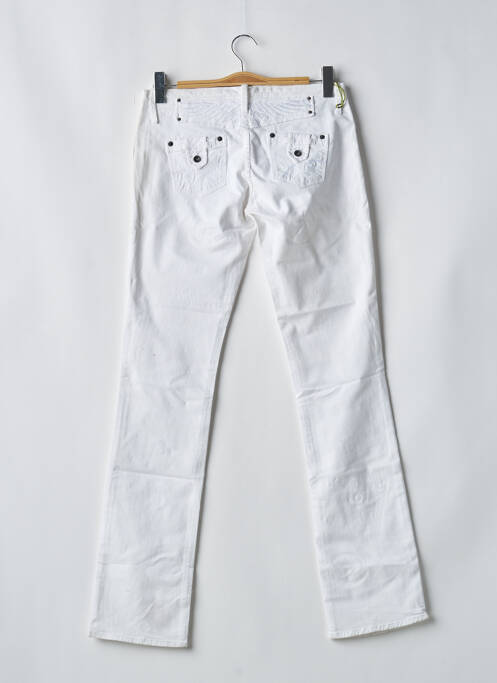 Jeans coupe droite blanc KAPORAL pour femme