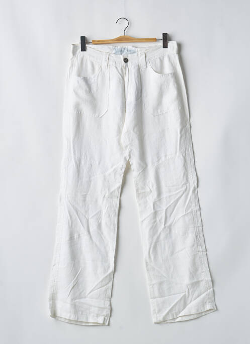 Pantalon droit blanc FREEMAN T.PORTER pour femme