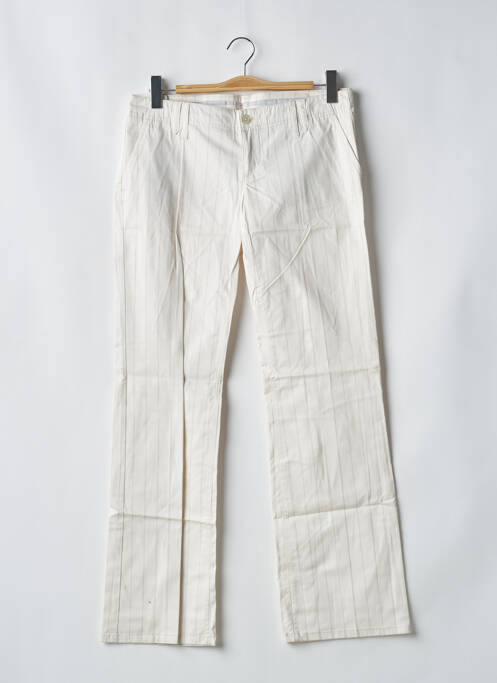 Pantalon droit blanc FREEMAN T.PORTER pour femme