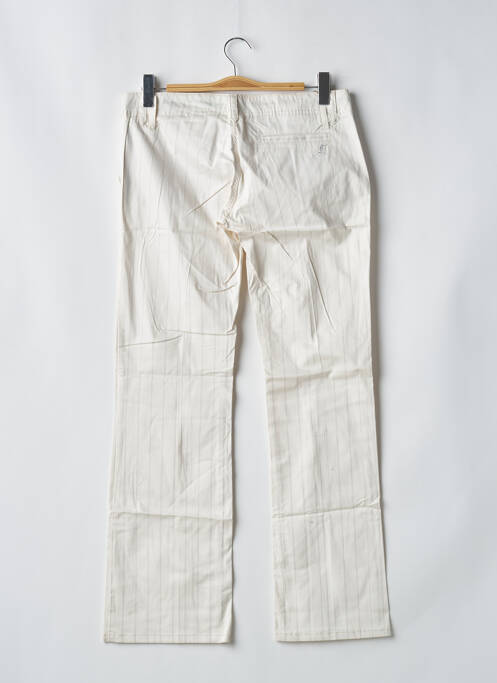 Pantalon droit blanc FREEMAN T.PORTER pour femme