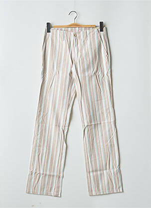 Pantalon chino taille basse taille basse beige MOGUL femme