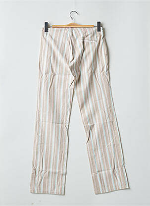 Pantalon chino taille basse taille basse beige MOGUL femme