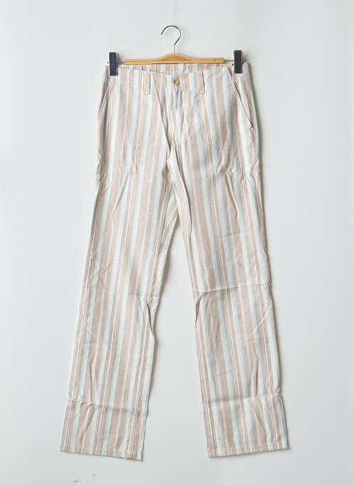 Pantalon chino taille basse taille basse beige MOGUL femme
