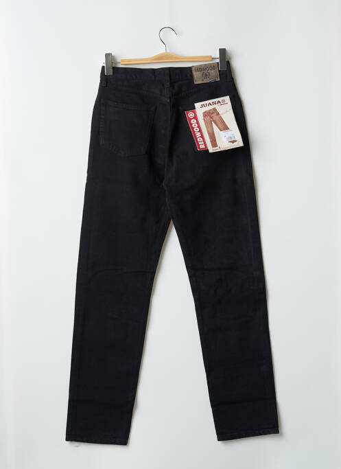 Jean coupe Mom noir REDWOOD pour femme