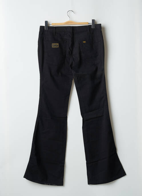 Pantalon droit noir LOIS pour femme