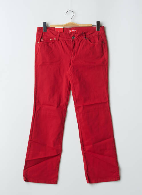 Pantalon droit rouge PHARD pour femme