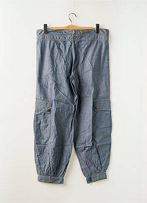 Pantalon large tissage popeline taille normale bleu LA BRIGADA INTERNACIONAL femme