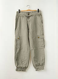 Pantalon droit poches vert LA BRIGADA INTERNACIONAL femme