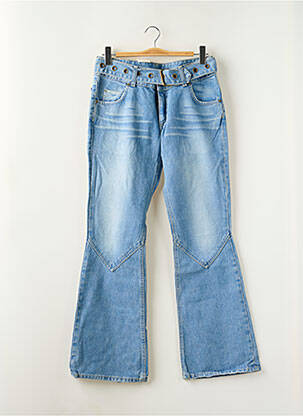Jean coupe flare stretch taille normale bleu LEE femme