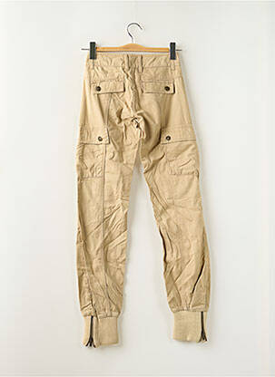 Pantalon cargo poches beige FREEMAN T.PORTER femme