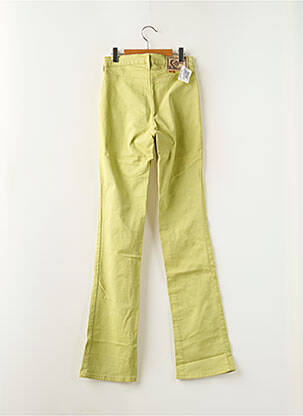Jean coupe flare stretch taille normale vert CINNAMON femme