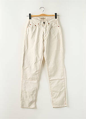 Jeans coupe slim taille normale taille normale beige REDWOOD femme