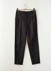 Pantalon chino noir LEON & HARPER pour femme seconde vue