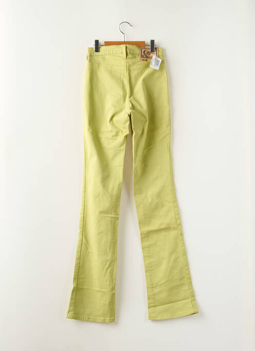 Jean coupe flare vert CINNAMON pour femme