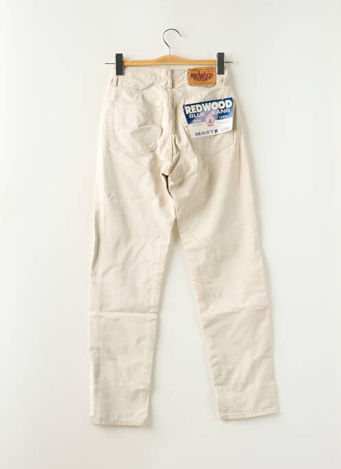 Jeans coupe slim beige REDWOOD pour femme
