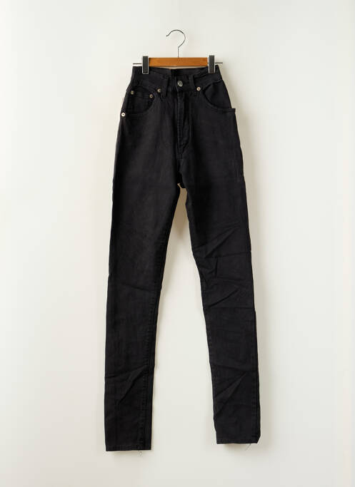 Jeans coupe slim noir DONOVAN pour femme