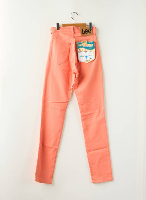 Jeans coupe slim rose LEE pour femme