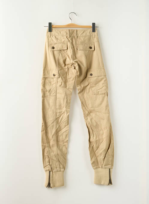 Pantalon cargo beige FREEMAN T.PORTER pour femme