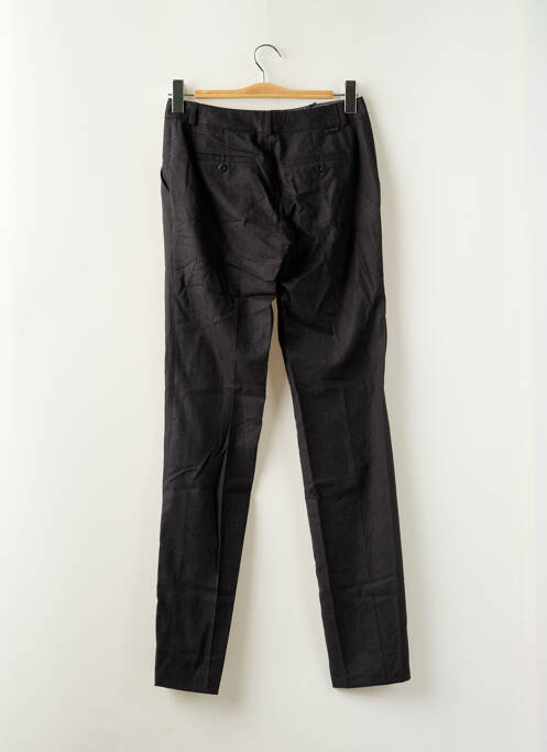 Pantalon chino noir LEON & HARPER pour femme