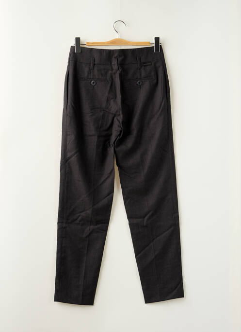 Pantalon chino noir LEON & HARPER pour femme