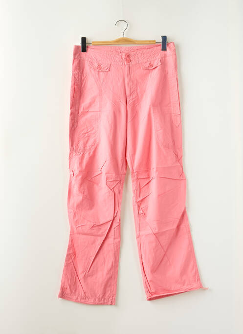 Pantalon droit rose LADY SOUL pour femme