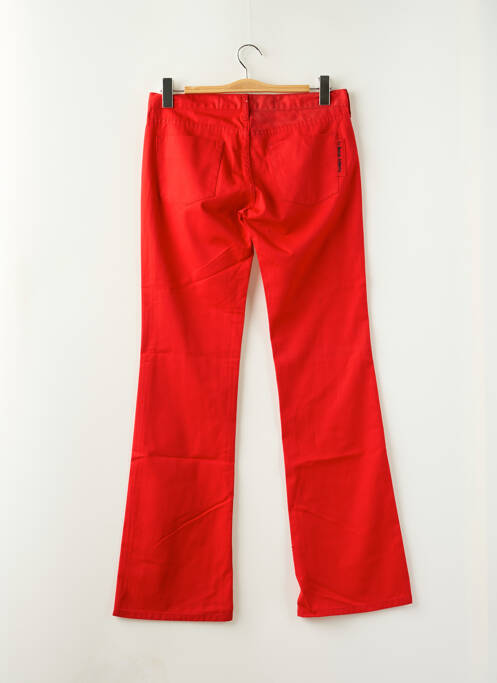 Pantalon flare rouge LA BRIGADA INTERNACIONAL pour femme