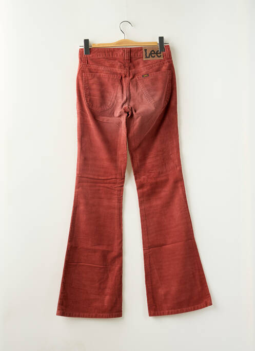 Pantalon flare rouge LEE pour femme