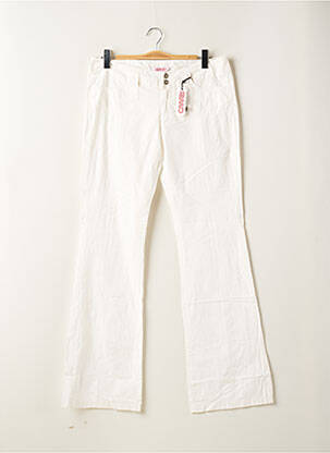 Pantalon flare taille normale taille normale beige RWD femme