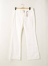 Pantalon flare taille normale taille normale beige RWD femme
