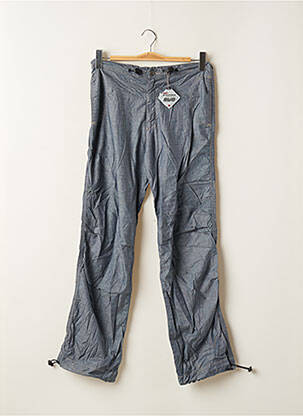 Pantalon droit tissage popeline taille normale bleu RWD homme