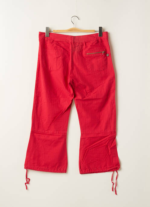 Pantacourt rouge RWD pour femme